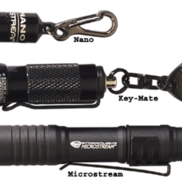 STREAMLIGHT BLACK NANO KEYCHAIN LIGHTWHITE LED 73001 — MTR Custom